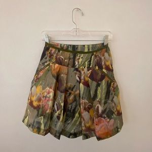 Ted Baker pocket floral skirt